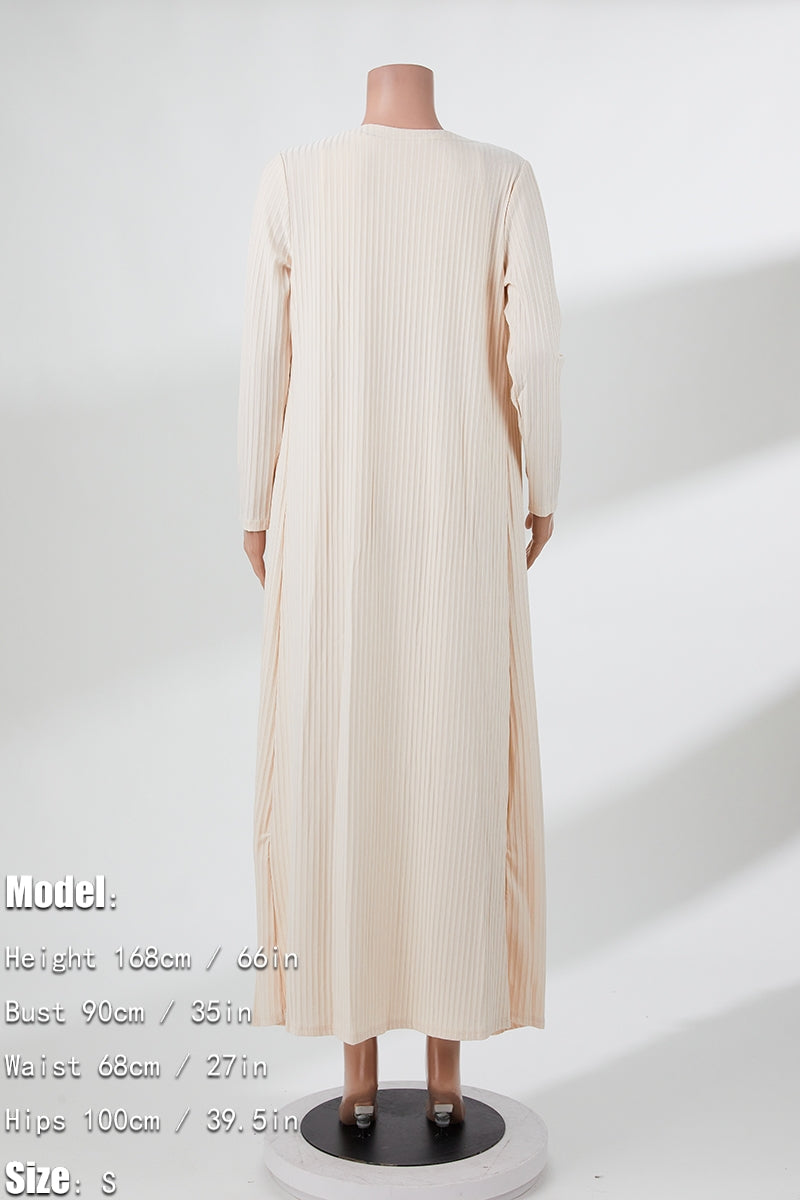 Simple Beauty Short Set-Beige