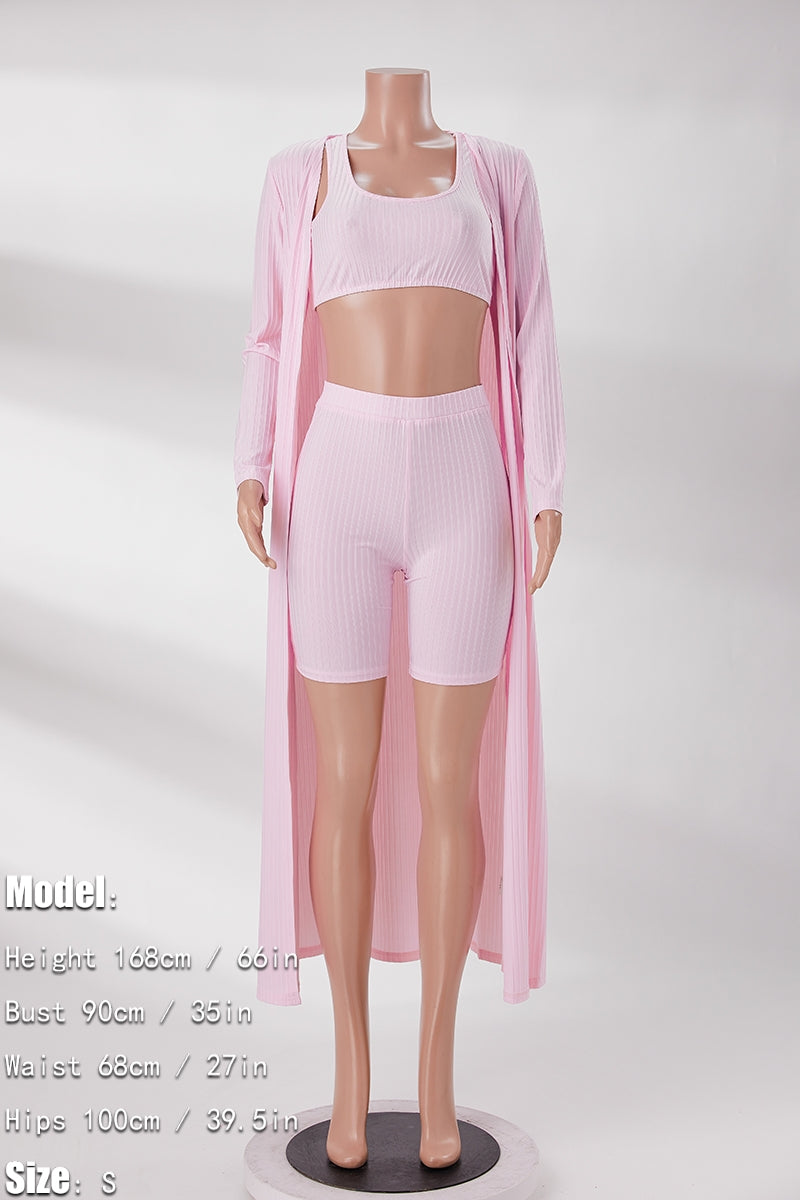 Simple beauty Short Set