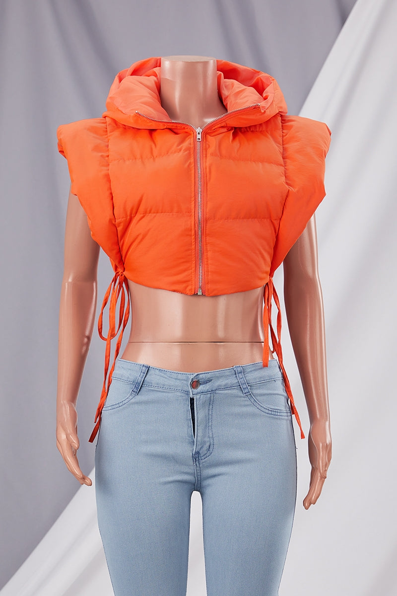 Love Your Personality Cropped Vest