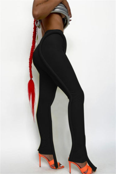 Pipe it down Leggings- Black