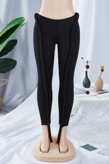 Pipe it down Leggings- Black
