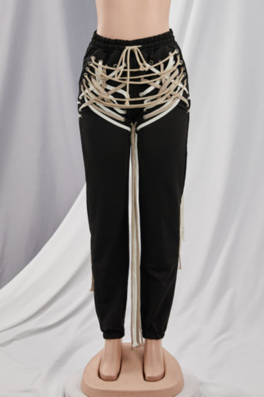 No Strings Attached Joggers- Grey