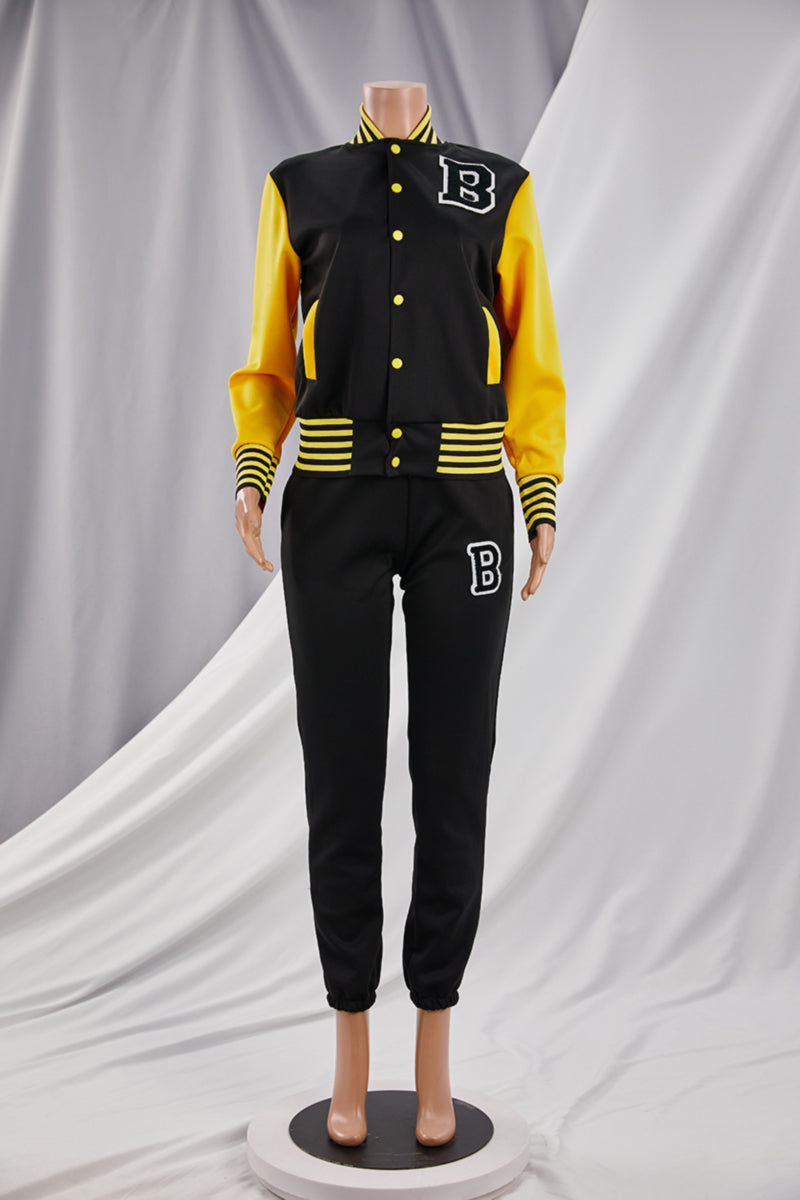 My Boyfriend Made Varsity Set- Black