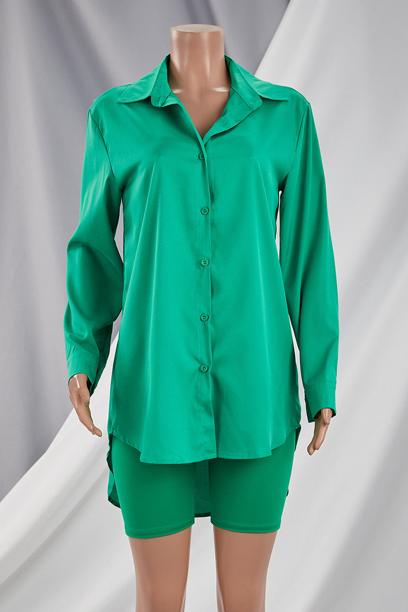 Basically Gorgeous 3pc set -Green