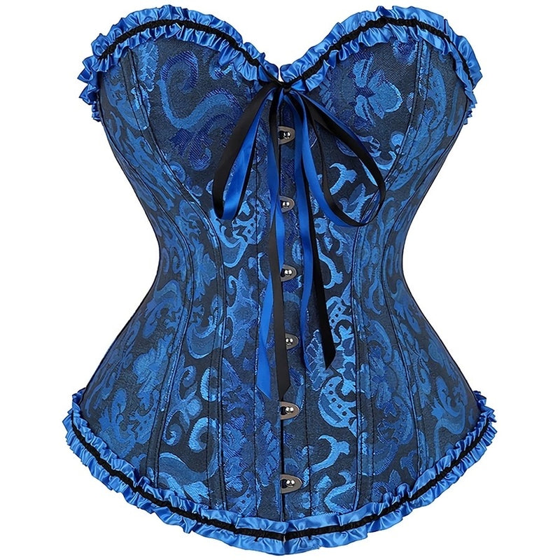 American Sweetheart Corset - Royal Blue