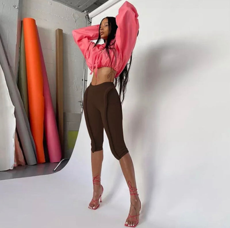 Pipe Down Short Leggings